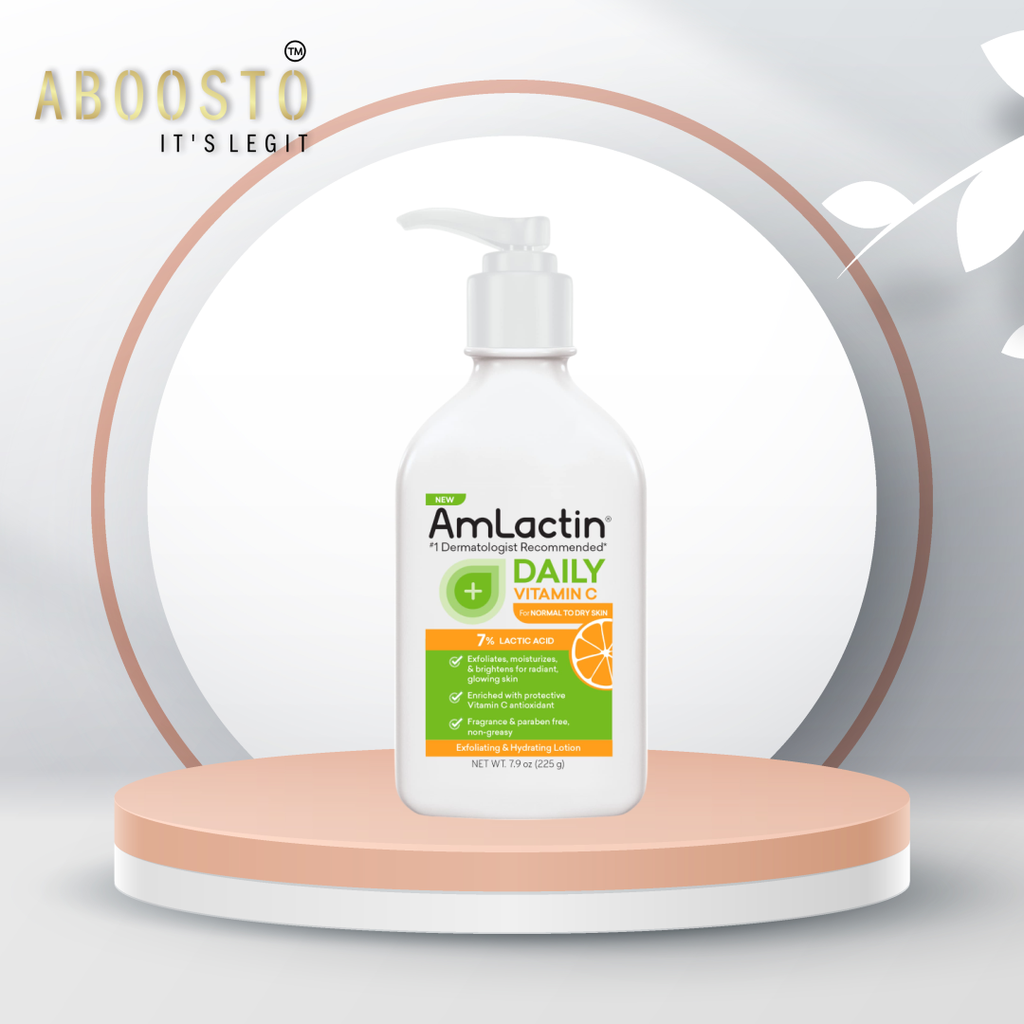 Amlactin Daily Vitamin C NRM Lotion 7.9oz for Bright, Smooth Skin, Kenya
