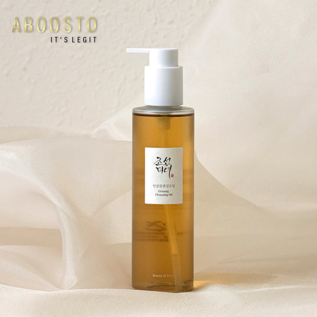 GINSENG CLEANSING OIL deep pore cleansing skincare