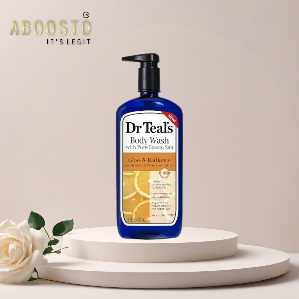 GLOW & RADIANCE WITH VIT  C & CITRUS ESSENTIAL OILS BODY WASH (24OZ)
