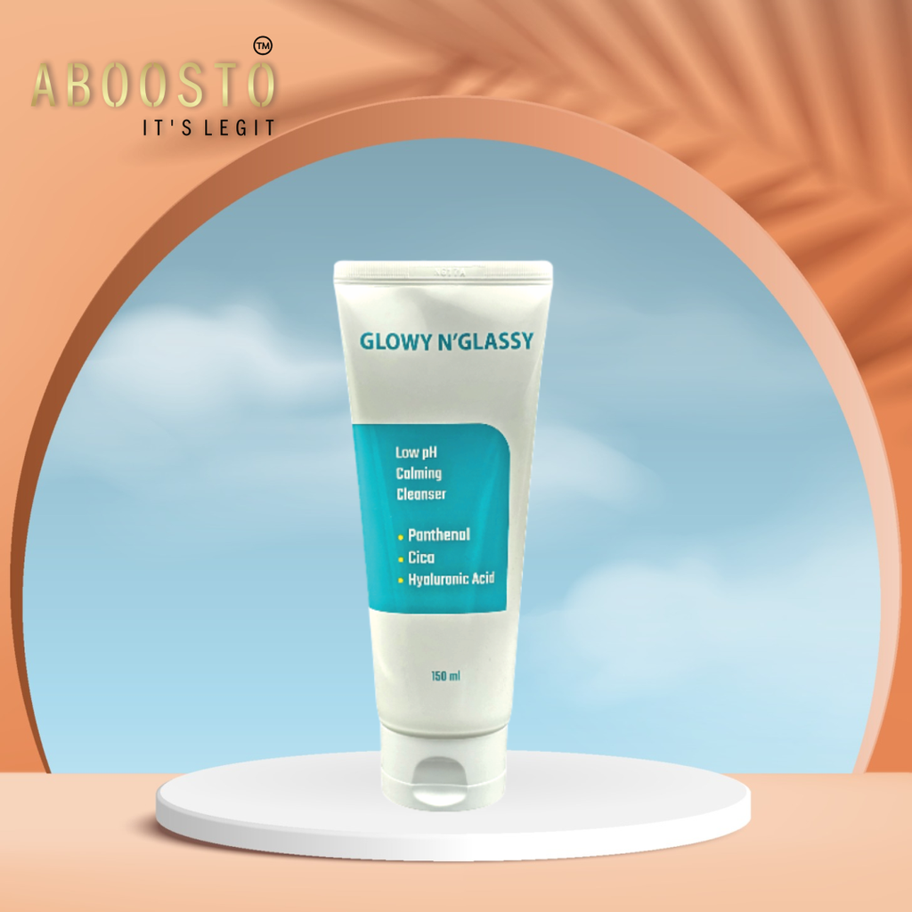 Low pH Calming Cleanser 150ml by Glowy N' Glassy for sensitive skin