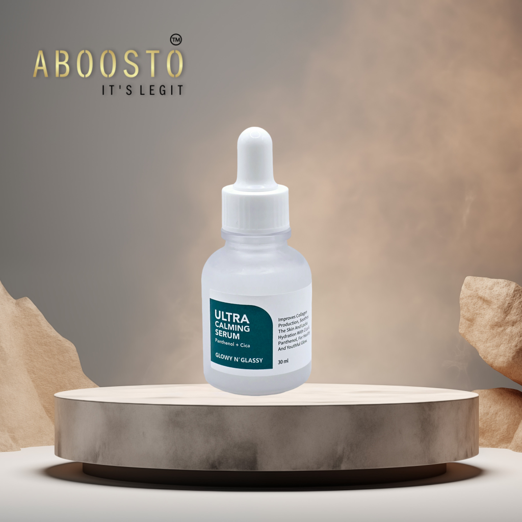 Ultra Calming Serum 30ml by Glowy N' Glassy with soothing botanical ingredients
