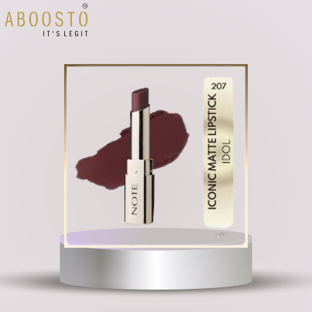 NOTE ICONIC SHEER LIPSTICK 207 3.25 G