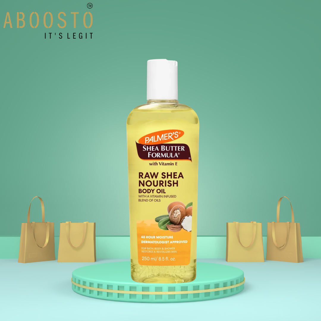 PALMERS RAW SHEA NOURISHING BODY OIL 250ML