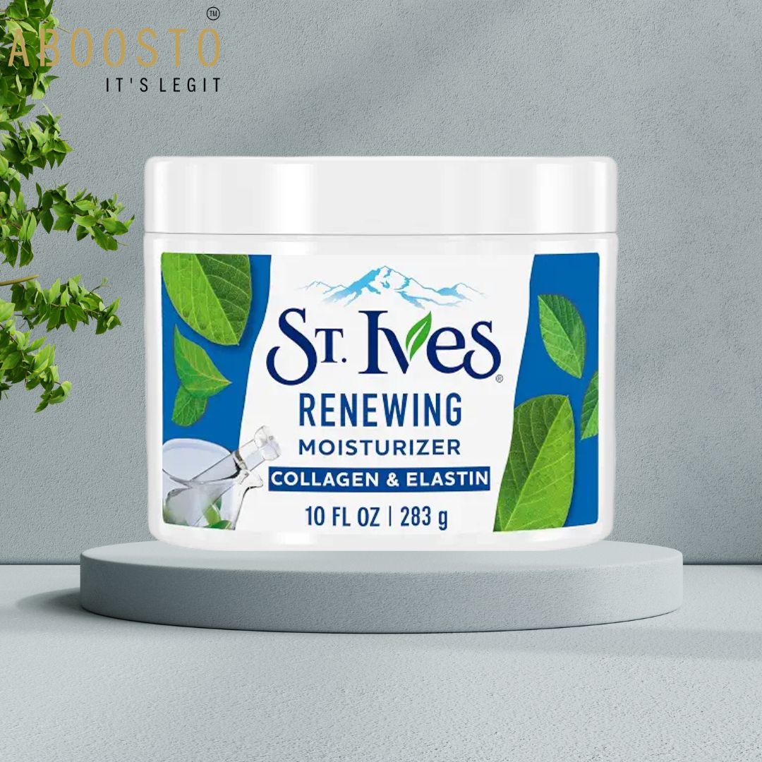 ST IVES RENEWING FACIAL MOISTURIZER SKIN COLLAGEN & ELASTIN 283GM