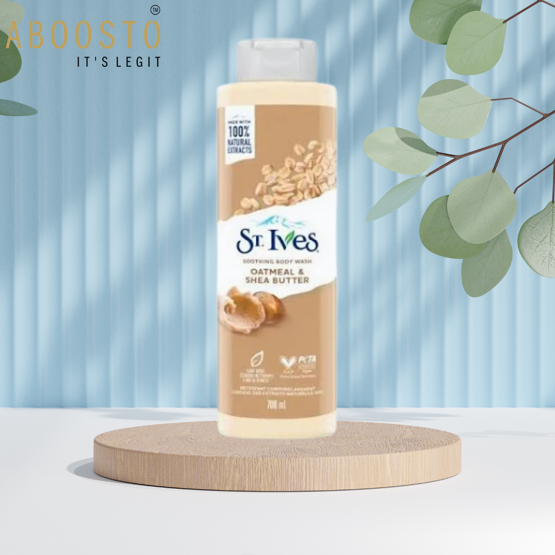 ST.IVES OATMEAL & SHEA BUTTER SOOTHING BODY WASH 700ML