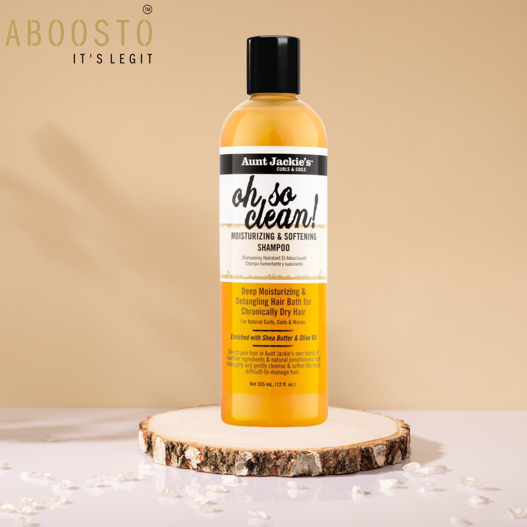 AUNT JACKIE'S OH SO CLEAN SHAMPOO 12OZ